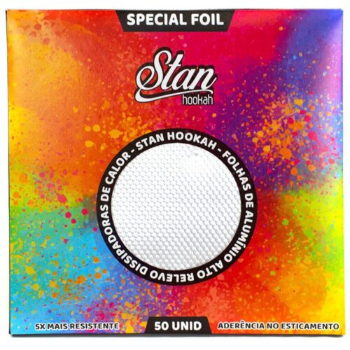 Papel Aluminio Stan com 50 Folhas