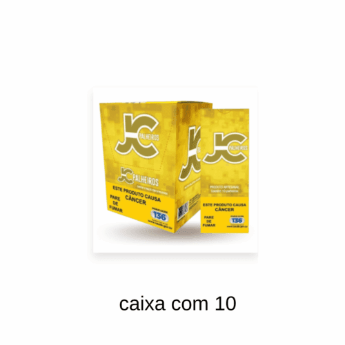 Caixa Palheiro JC Ouro com 10