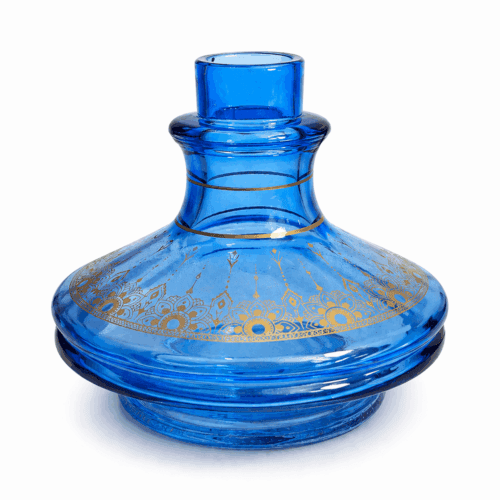 Vaso Filete Aladim Atacado para Narguile – Azul escuro